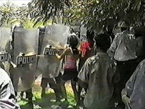 Violent eviction of Tabaco community, Colombia
