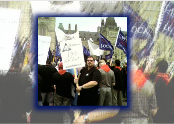 Miramichi in the midst of a storm