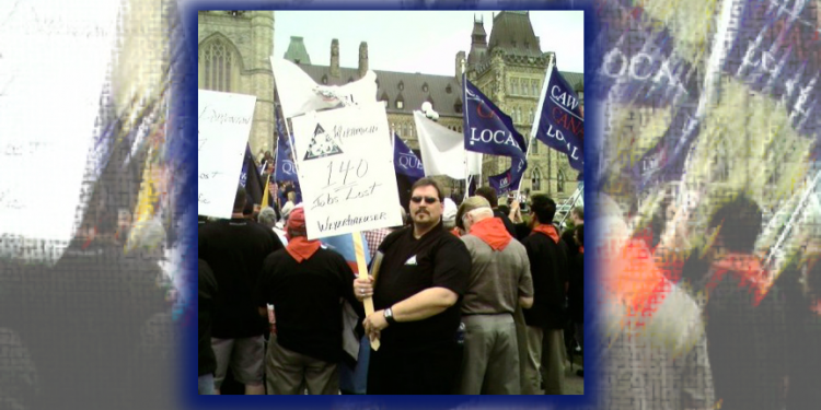 Miramichi in the midst of a storm