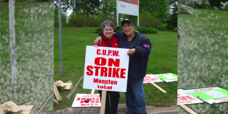 Postal strike in Moncton