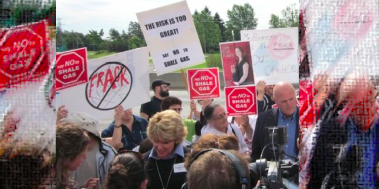 Video: Shale gas forum crashed