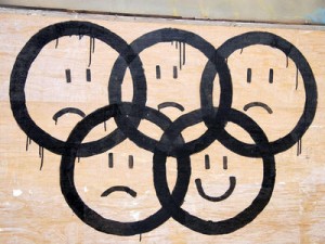 Vancouver 2010 anti Olympic graffiti