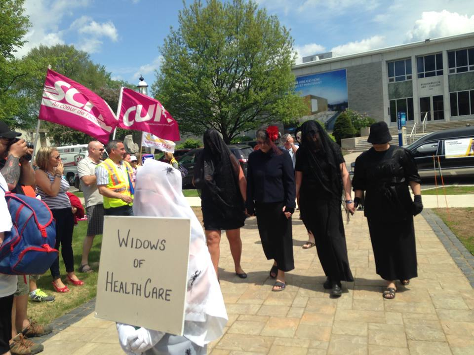 Creeping no more: Health care privatization in full gallop in New Brunswick