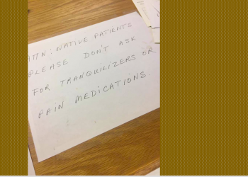 An open letter to Minister Kenny and the people of New Brunswick regarding Miramichi doctor’s note to native patients