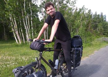 In search of meaning: The Canada-wide route of the environmental cyclist Elliot Tristram