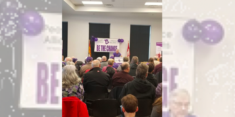 People’s Alliance tells nursing home workers to leave rally