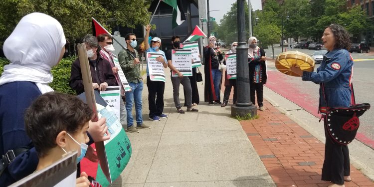 Saint John joins rallies to stop Israeli annexation of the West Bank