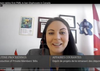 MP Jenica Atwin tables private members’ bill to ban the use of glyphosate in Canada
