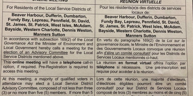 Confirmed – New Brunswick’s local governance system is not inclusive