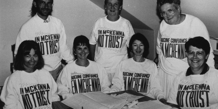 June 1992: General Strike in New Brunswick