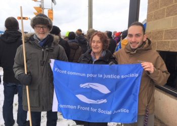 Vingt-cinq années d’activisme du Front commun pour la justice sociale