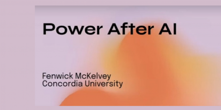 Fenwick McKelvey on how AI is shaping our lives [video]