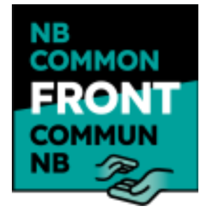 An image that says, "NB Common Front Commun NB."