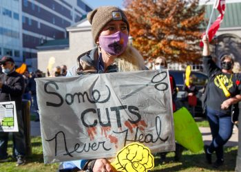 Higgs pension bill ‘guts’ collective bargaining: union leaders, opposition MLAs