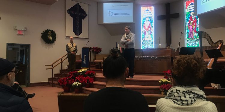 Human rights observer tells Moncton audience about life in occupied Palestine