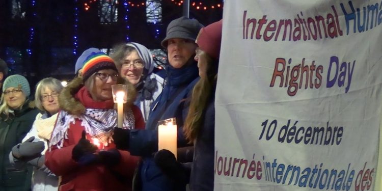 Vigil marks Human Rights Day in Moncton [video]